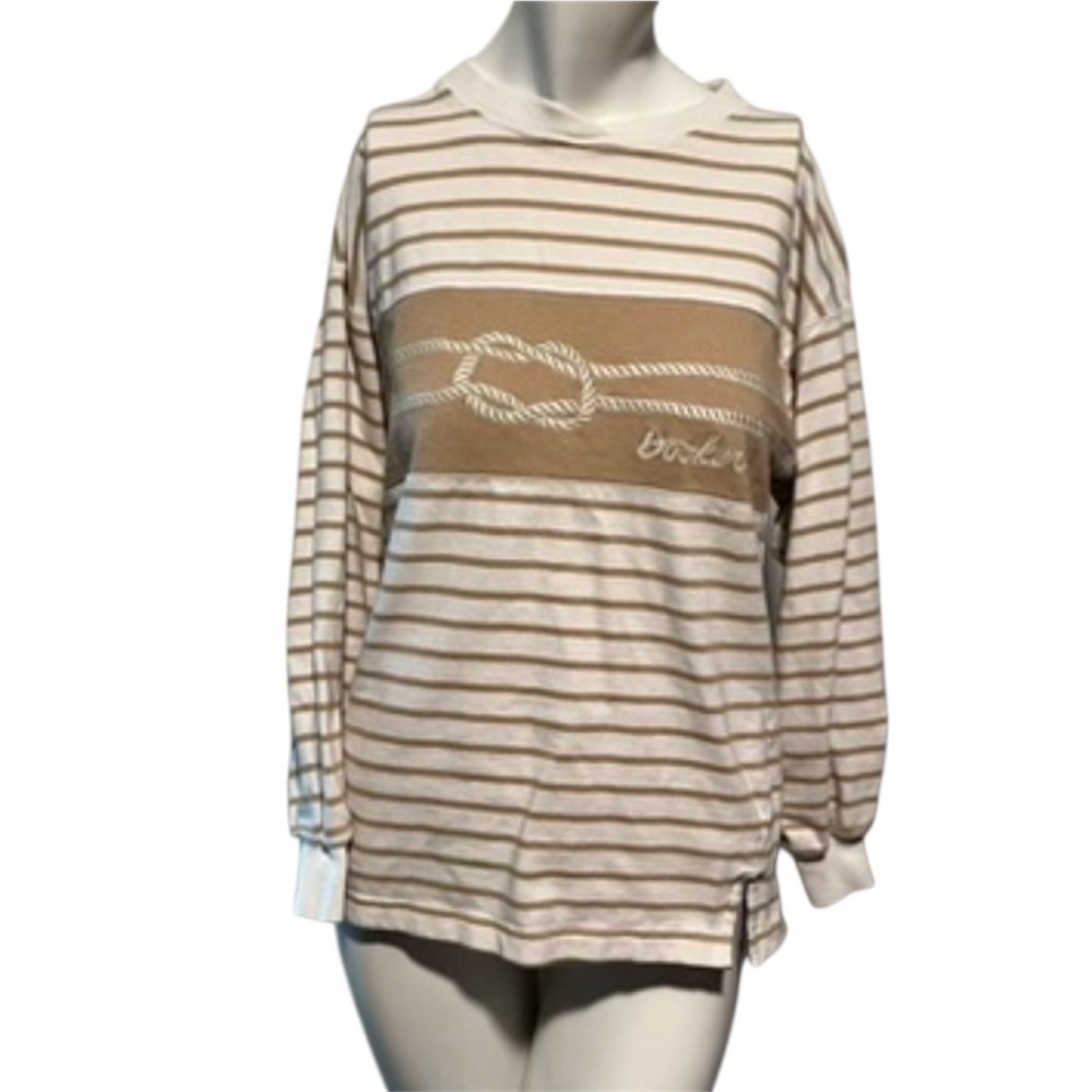 Vintage Nautical Striped Long Sleeve Top by Barbour ⚓️